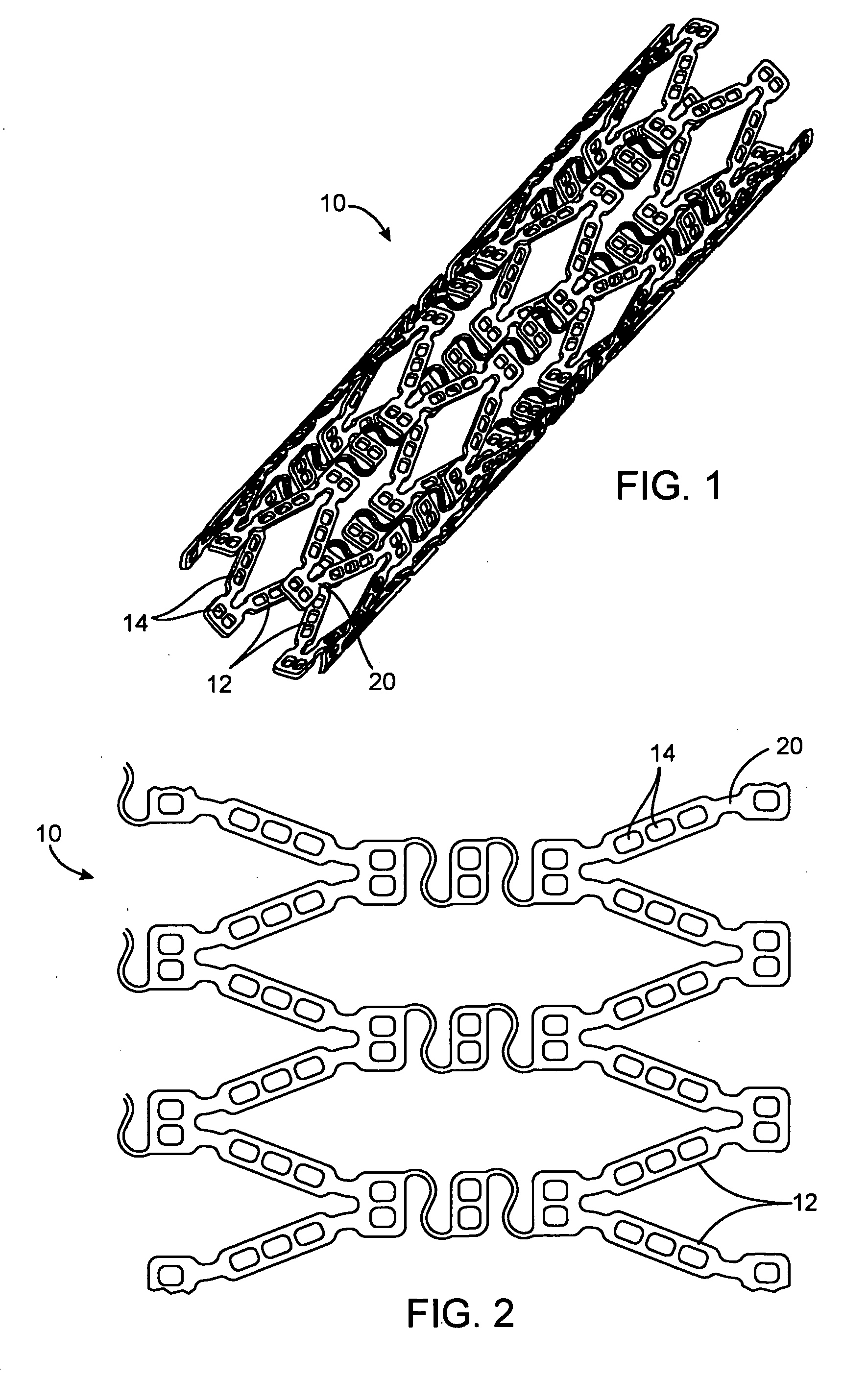 Expandable medical device with beneficial agent matrix formed by a multi solvent system