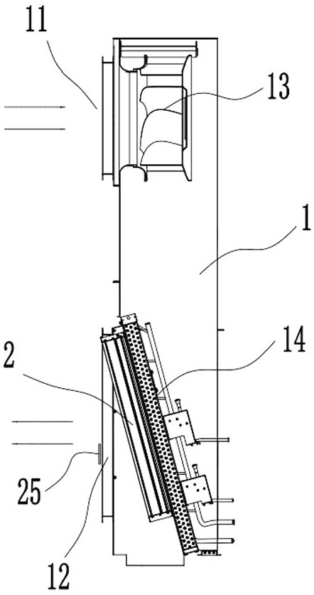 Air duct structure and air conditioner