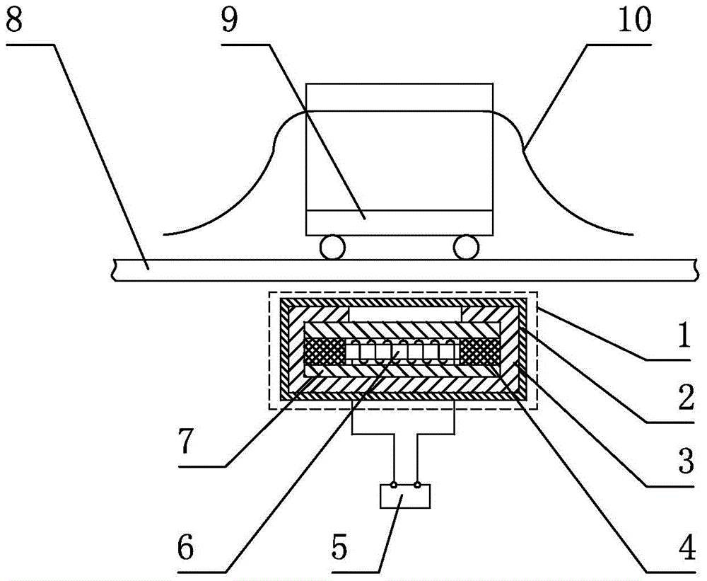 Anti-rollover device for mine car