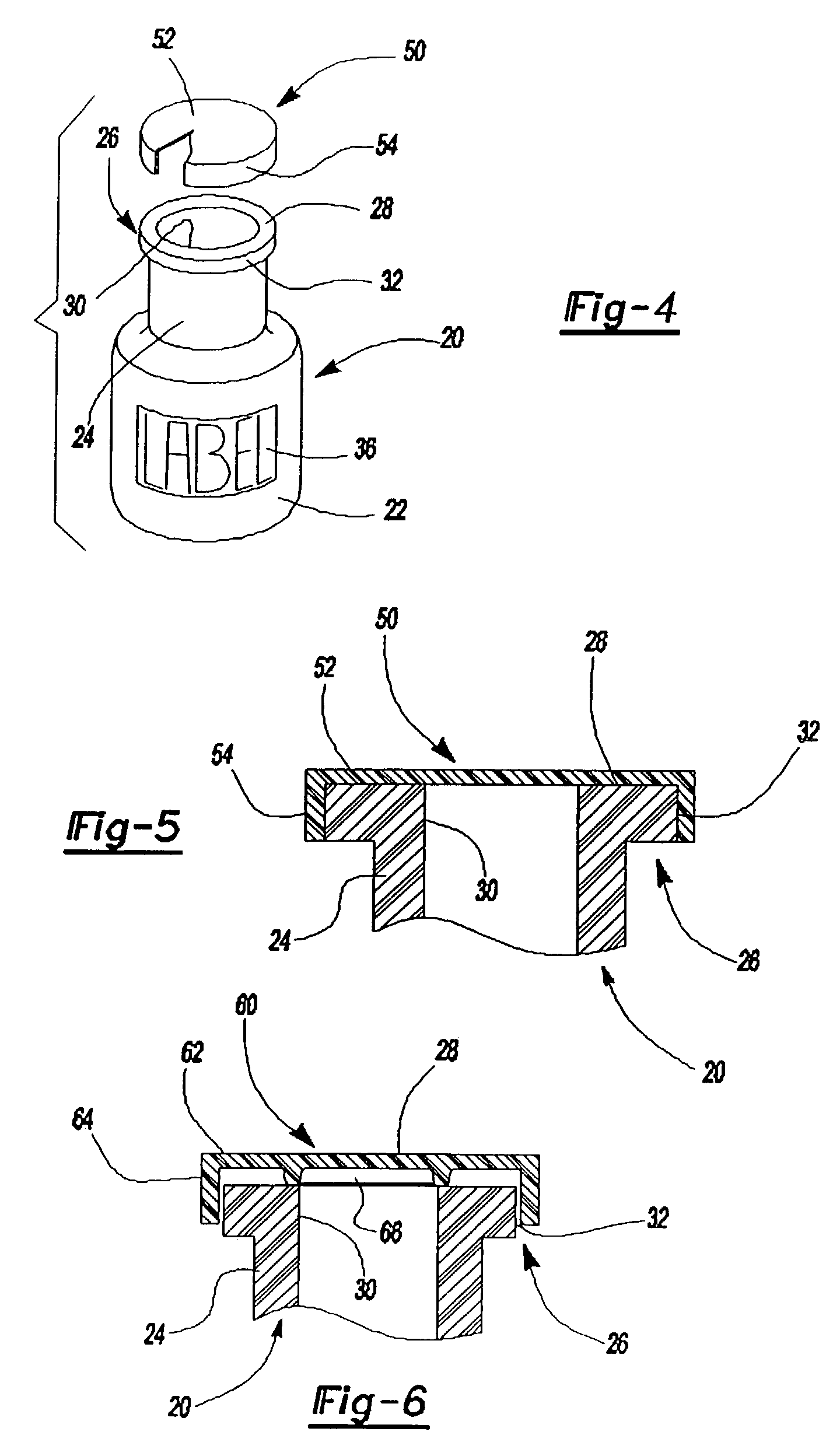 Method of fusing a component to a medical storage of transfer device and container assembly