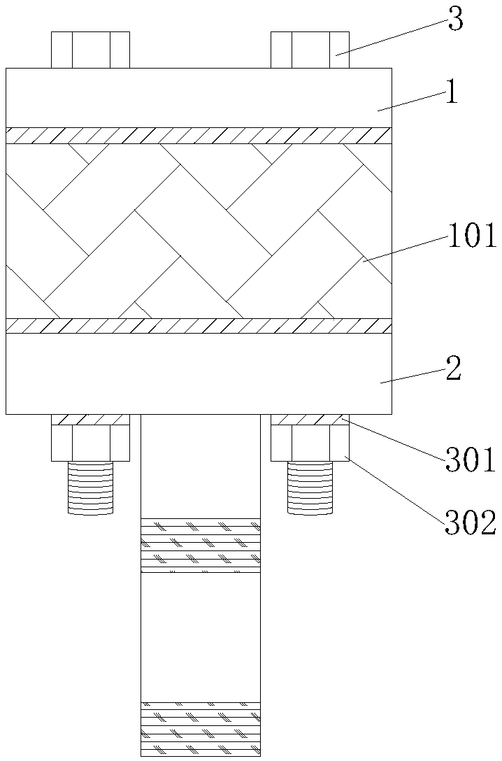 Rope end safety locking mechanism of elevator compensation system