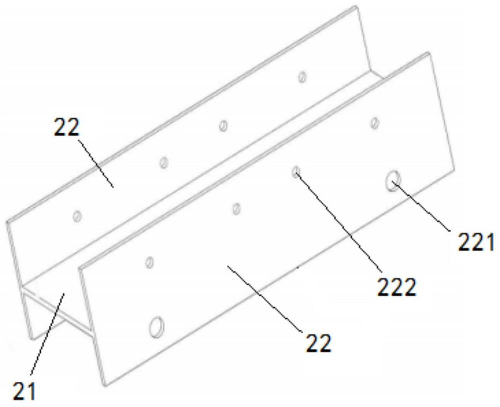 Floor spring assembly type adjustable support and mounting method thereof