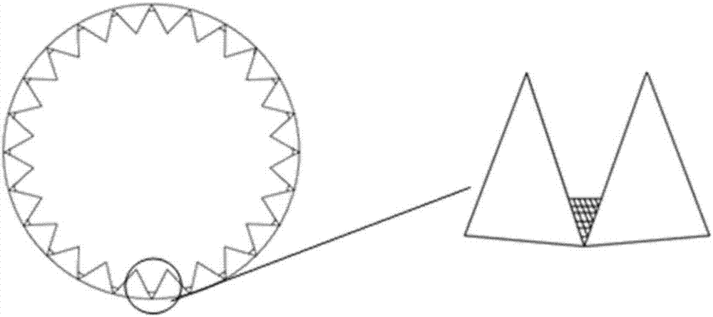 Low-noise air channel