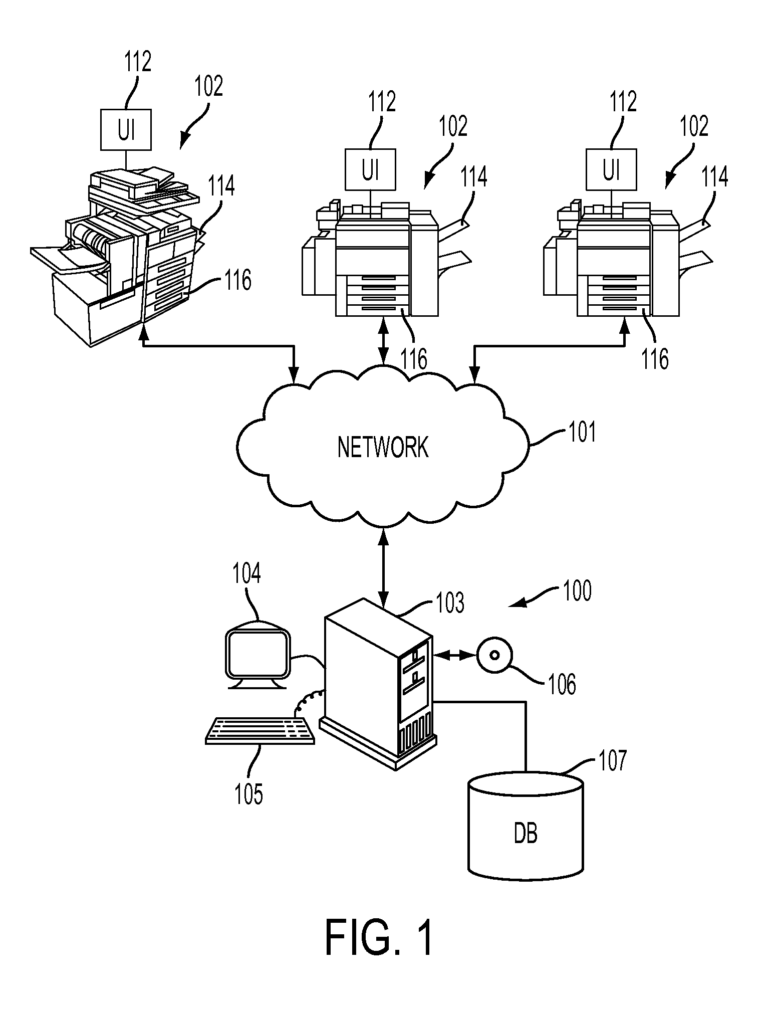 Hole punch die identification in a document reproduction system