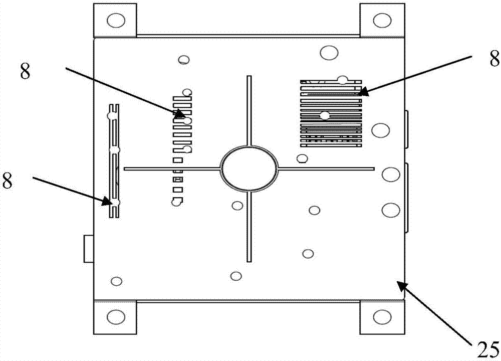 High voltage distribution box