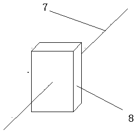 Variable thickness single fiber pull-out cement-based test piece mould and adjusting and testing method