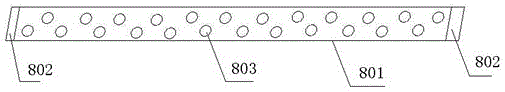 Flute-shaped grate, application thereof and flute-shaped grate boiler