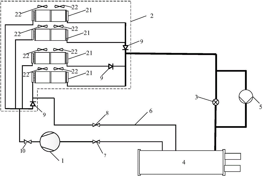 Refrigeration air-cooling unit and control method thereof