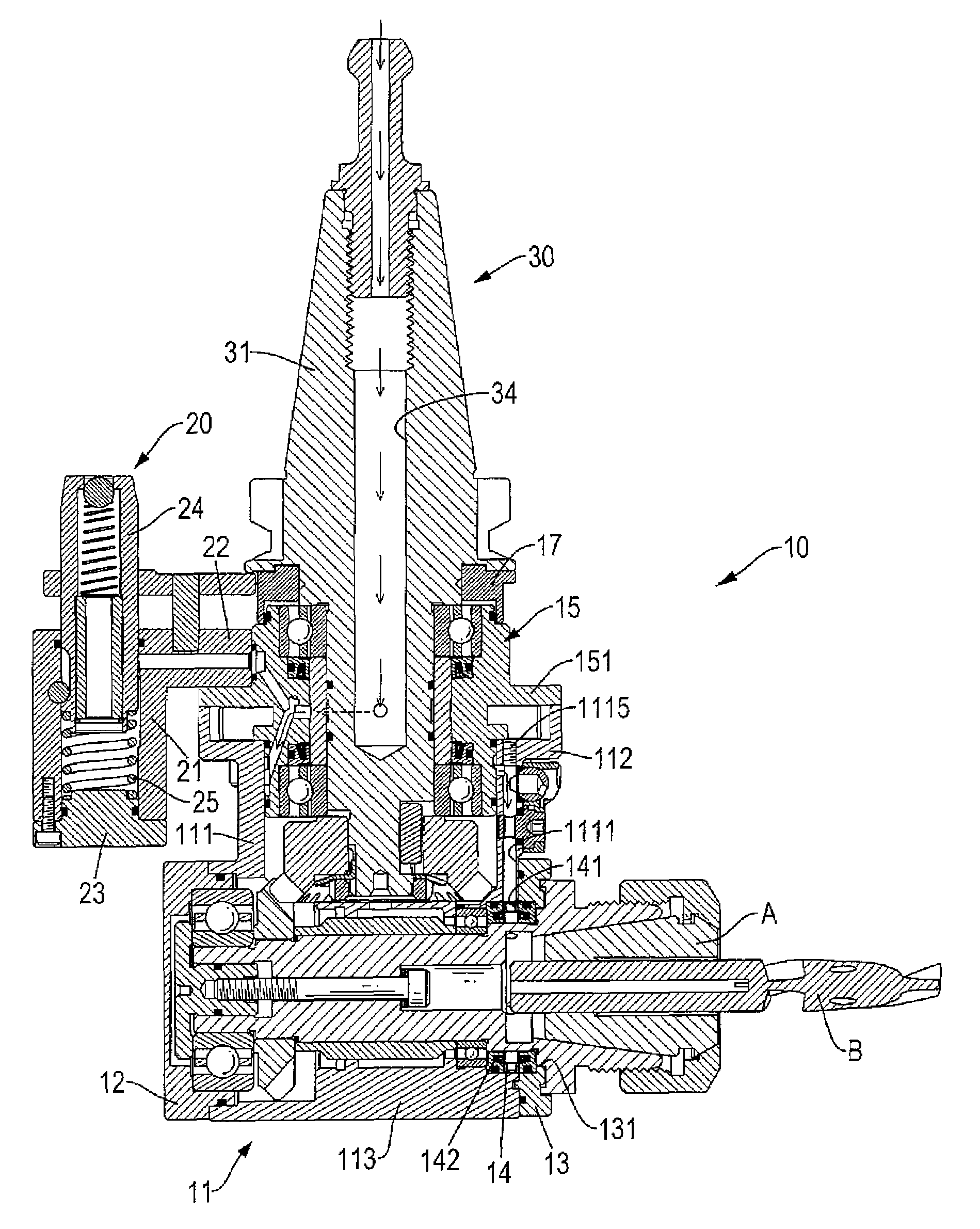 Milling head