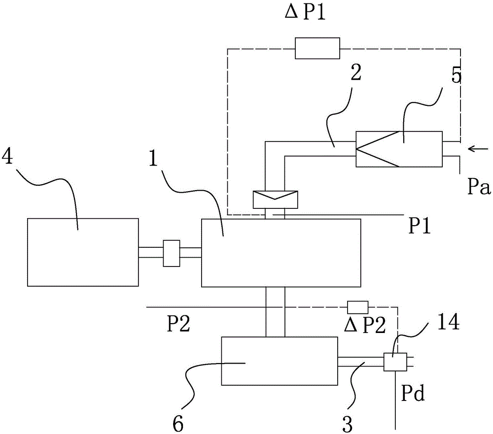 Air compressor efficacy instrument and efficacy calculating method thereof