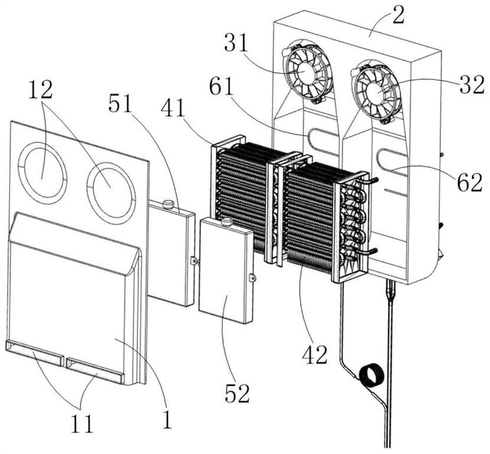 Low-temperature storage box and control method thereof