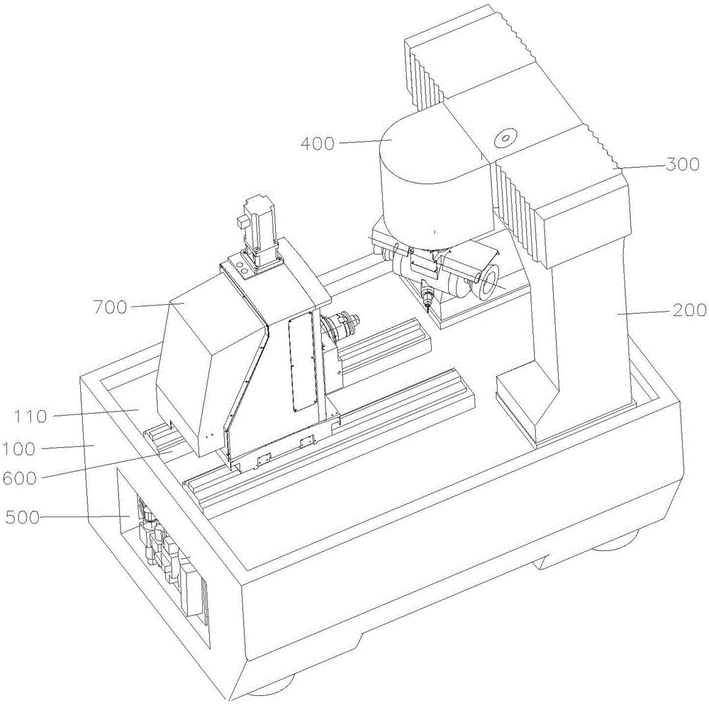 Numerically-controlled machine tool