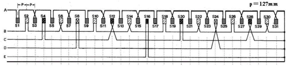 Nuclear power plant control rod position measuring system and method