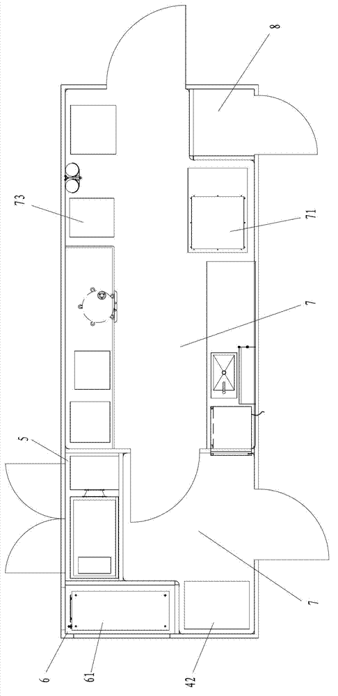 Movable biological examination laboratory