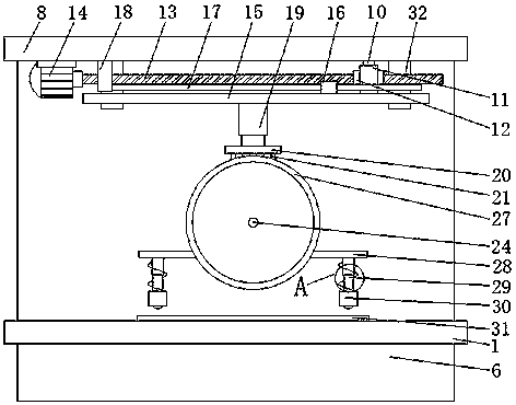 Cutting device for thermal insulation material