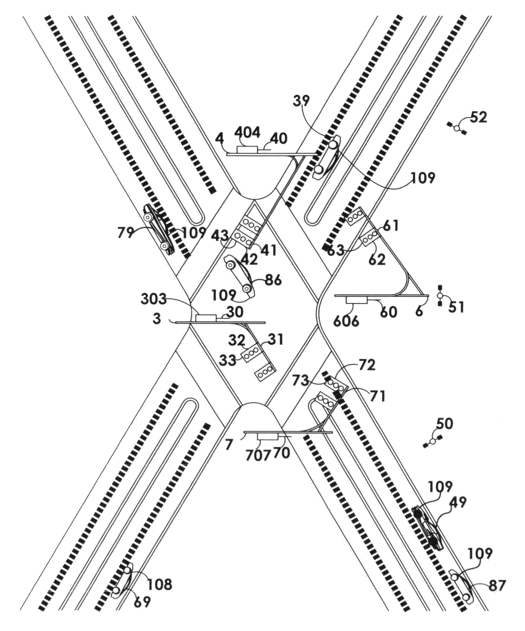 Intersection vehicle collision avoidance system