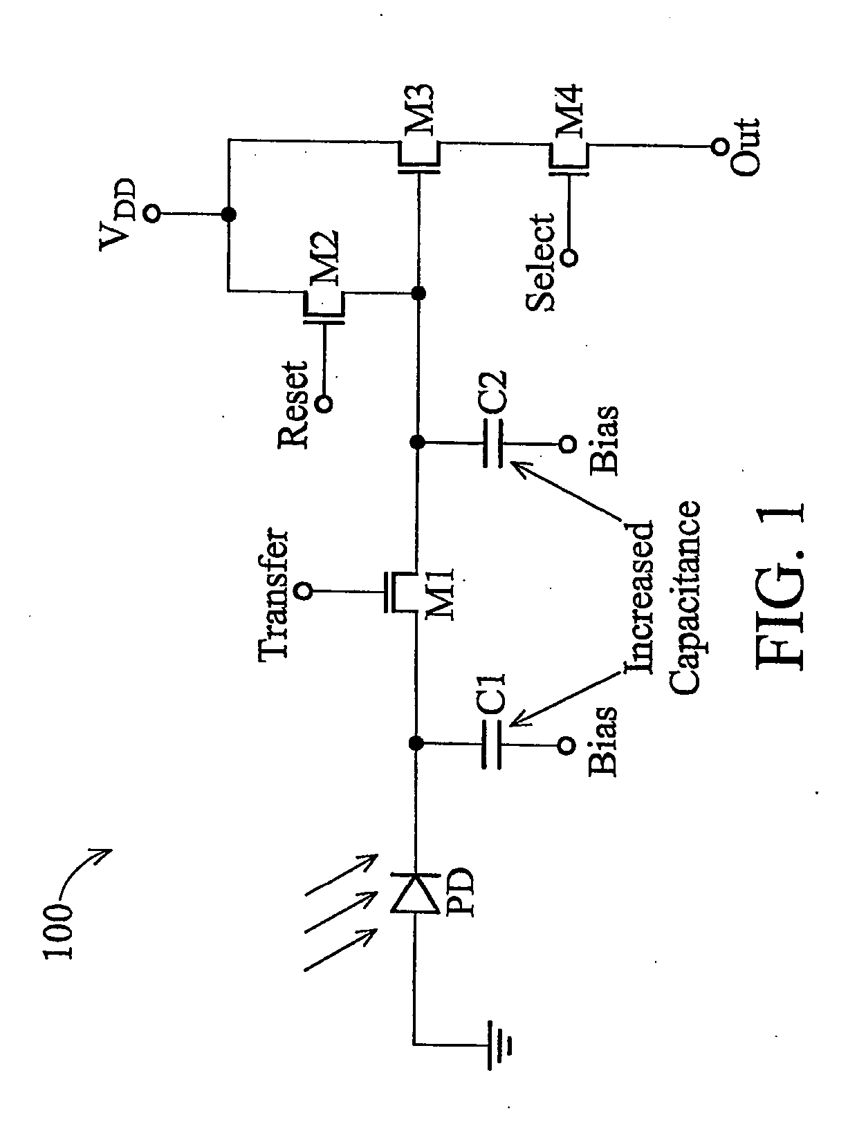 Structure for CMOS image sensor