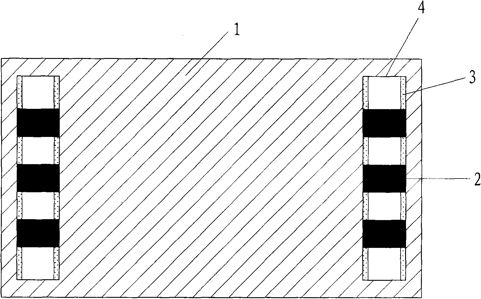 Single-side double contact flexible circuit board and making method thereof