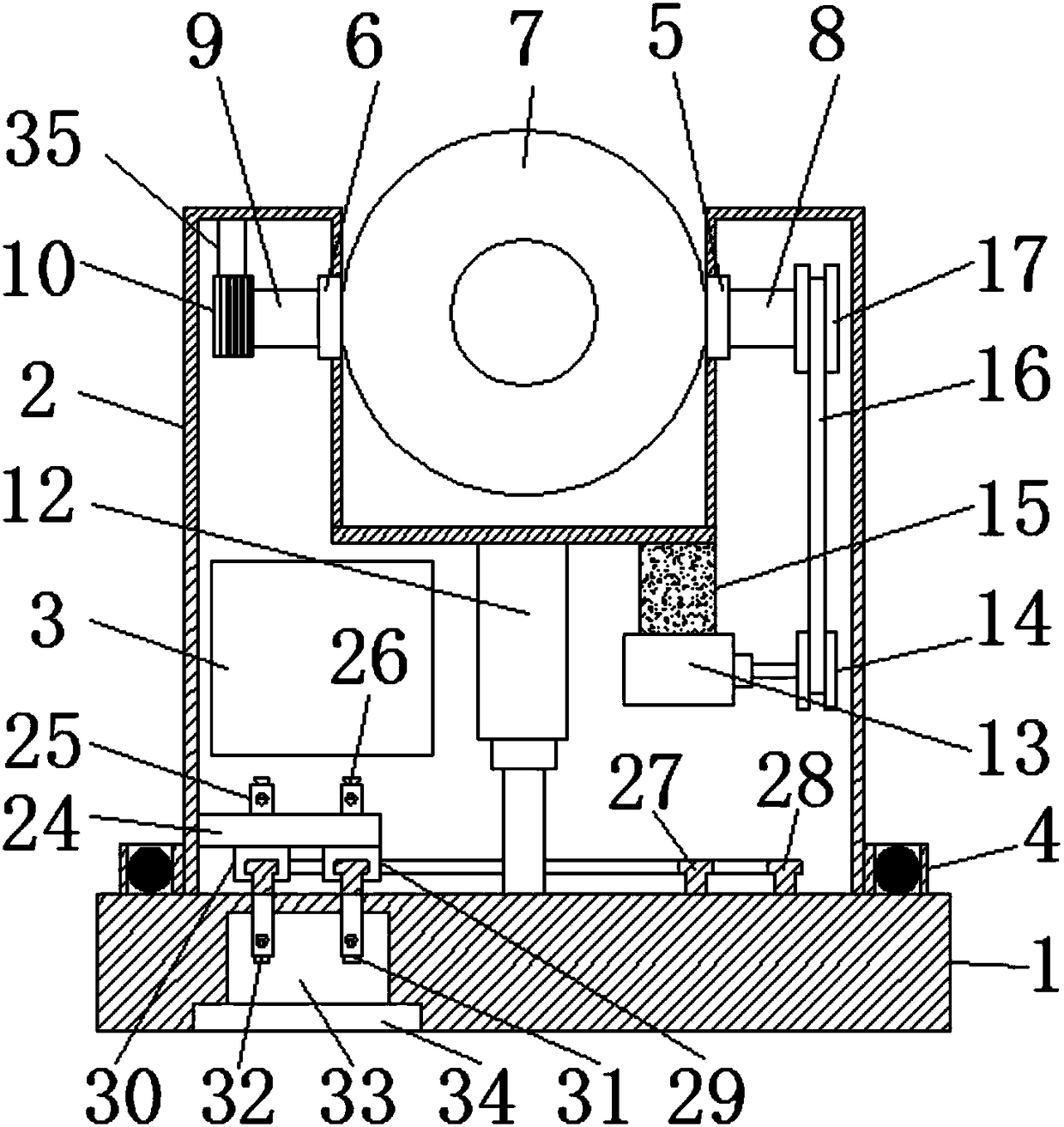 Hospital pan-and-tilt camera