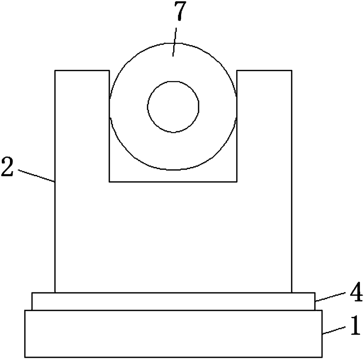 Hospital pan-and-tilt camera