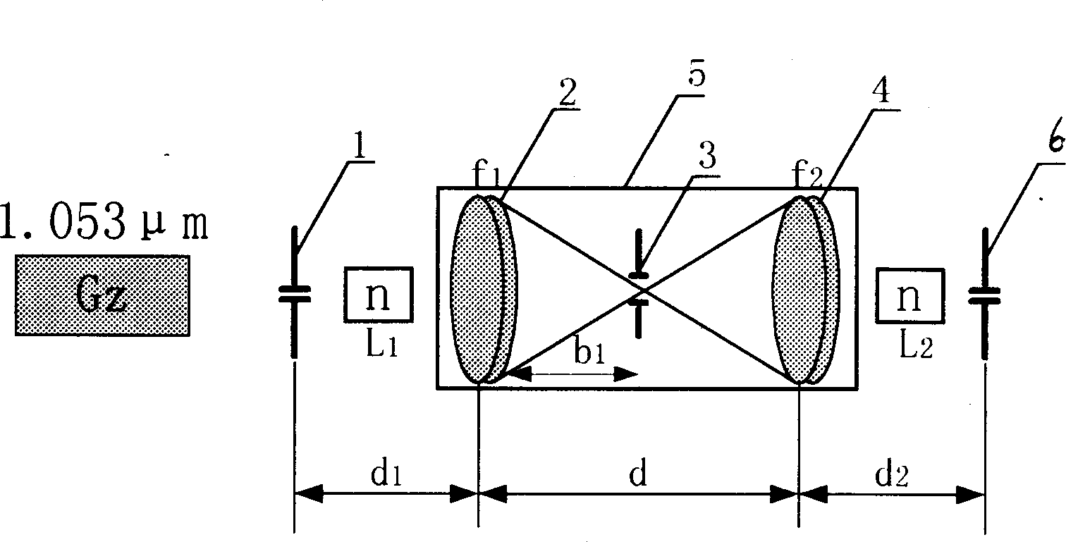 Aperture real image transfer unit