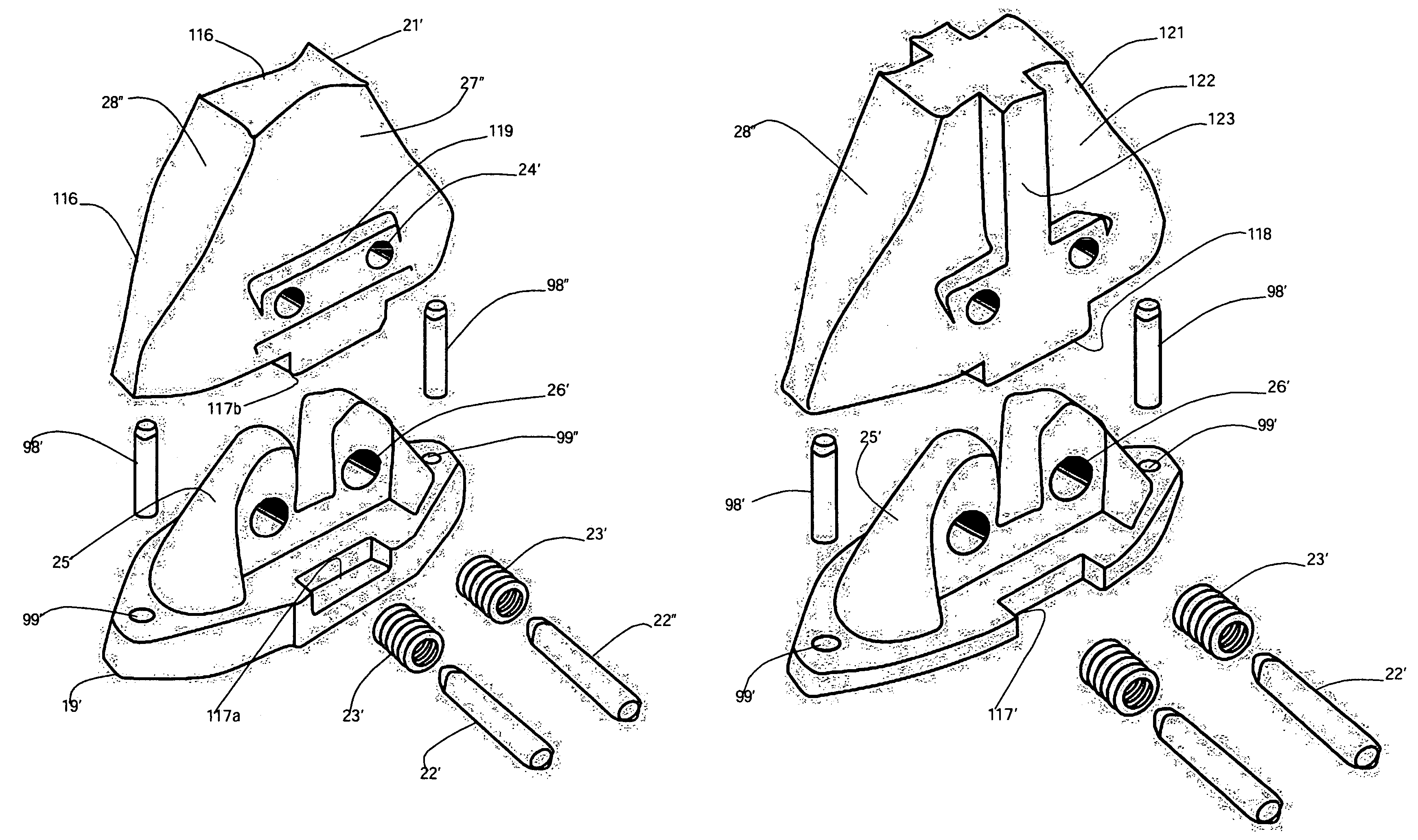 Fill and compaction roller using replaceable cleat assemblies with extended service life