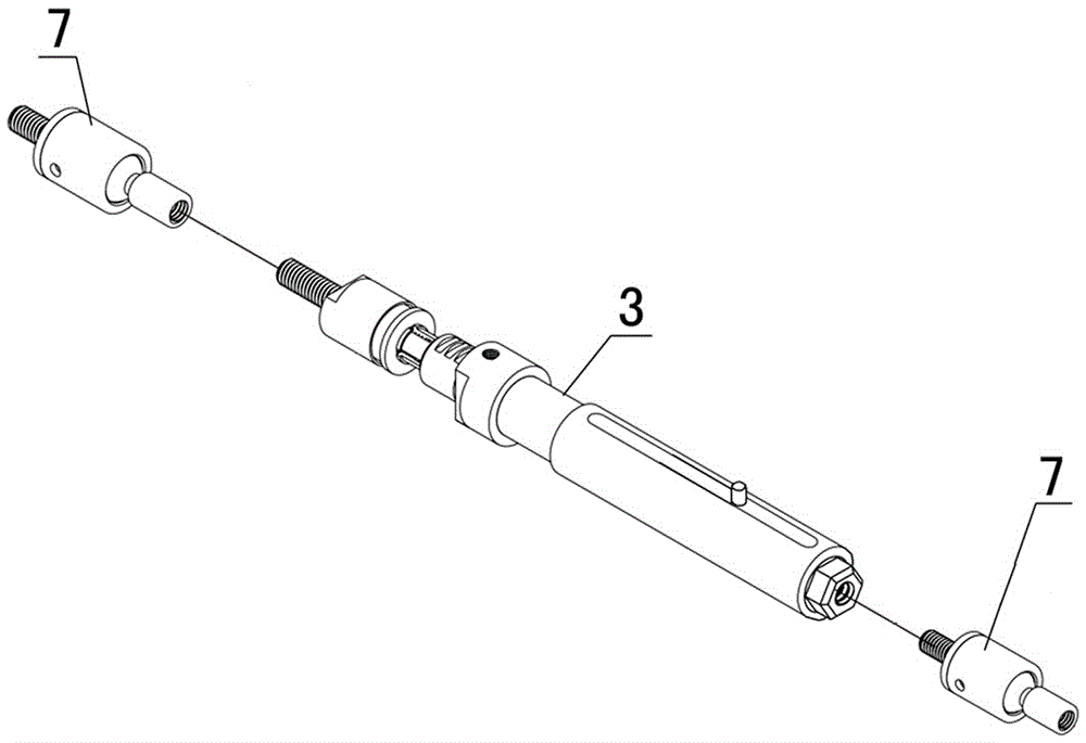 Spherical universal joint and adjustable bionic external fixator for bone external fixator