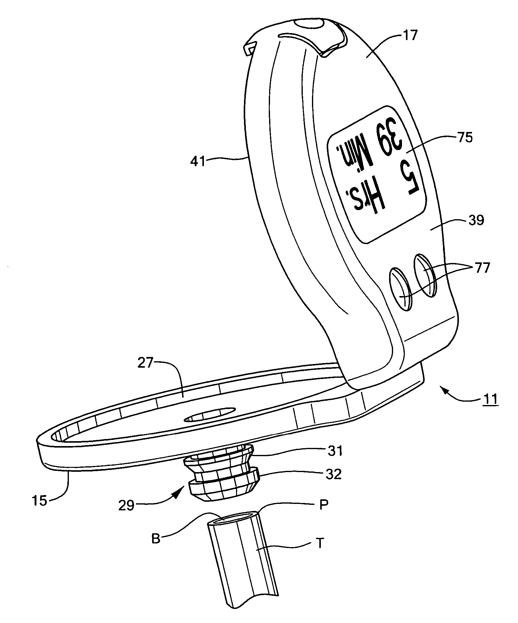 Device for monitoring the administration of enteral nutritional fluids into a feeding tube