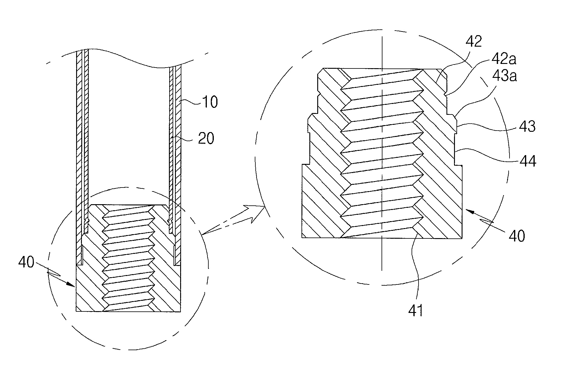 Guide thimble plug for nuclear fuel assembly