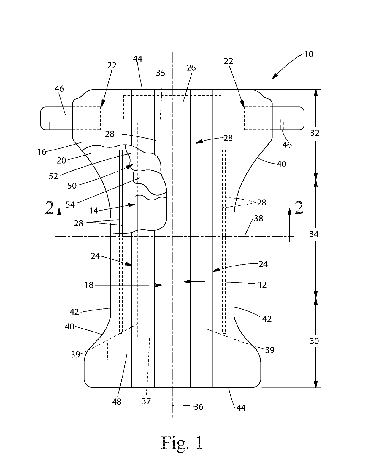 Absorbent articles with improved cores