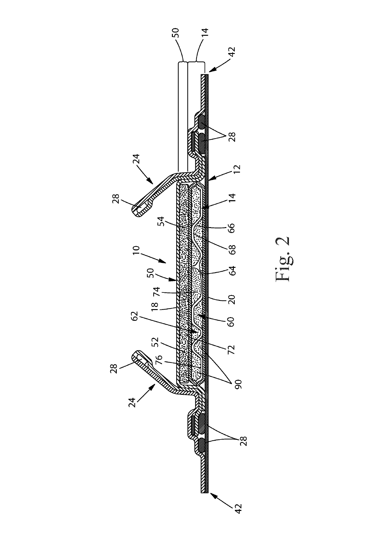 Absorbent articles with improved cores