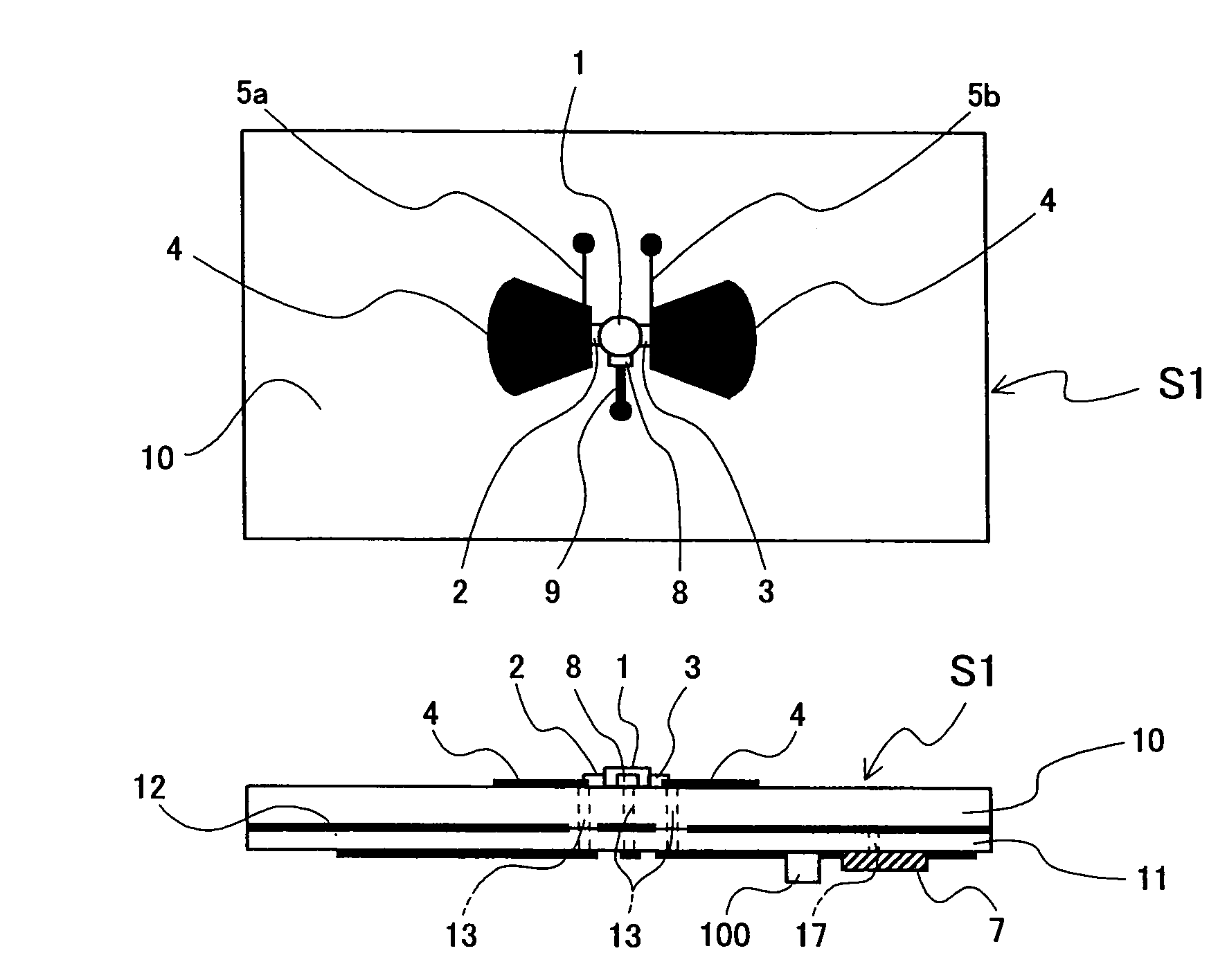 Pulse wireless communication device