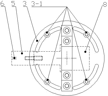 Variable angle supersonic vibration auxiliary grinding device for precision and ultra-precision machining