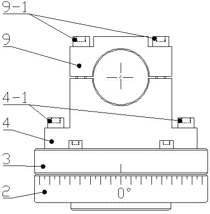 Variable angle supersonic vibration auxiliary grinding device for precision and ultra-precision machining