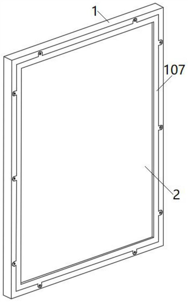 Protective glass for glass curtain wall