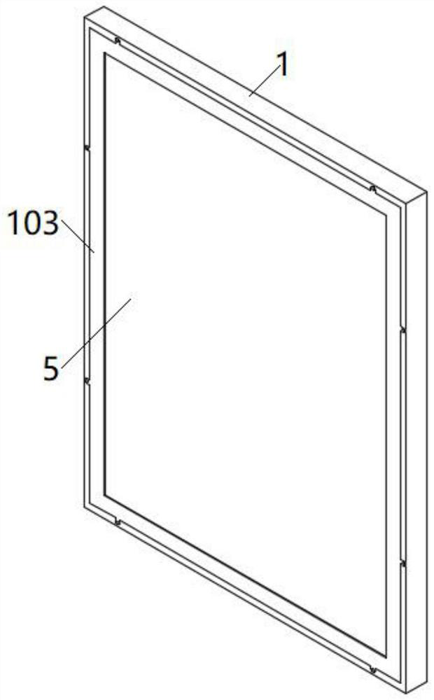 Protective glass for glass curtain wall