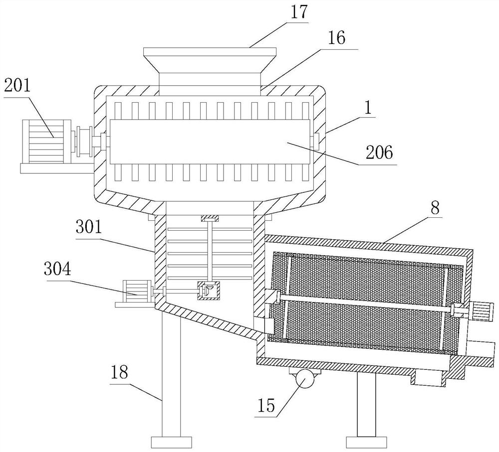 Granulator for cork granule production