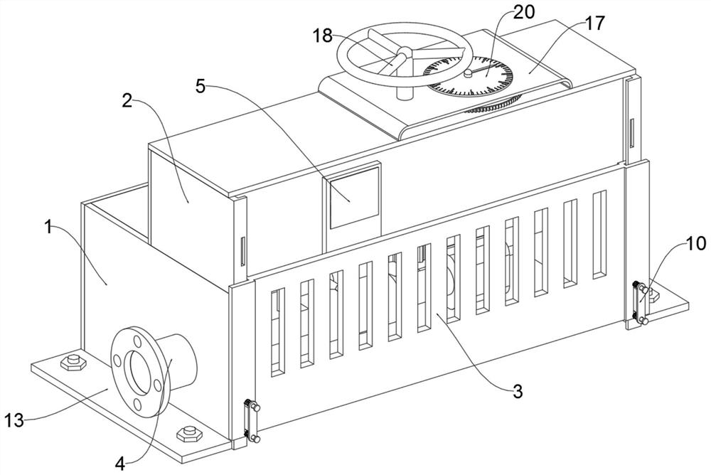 Valve core displacement-variable control device for construction machinery