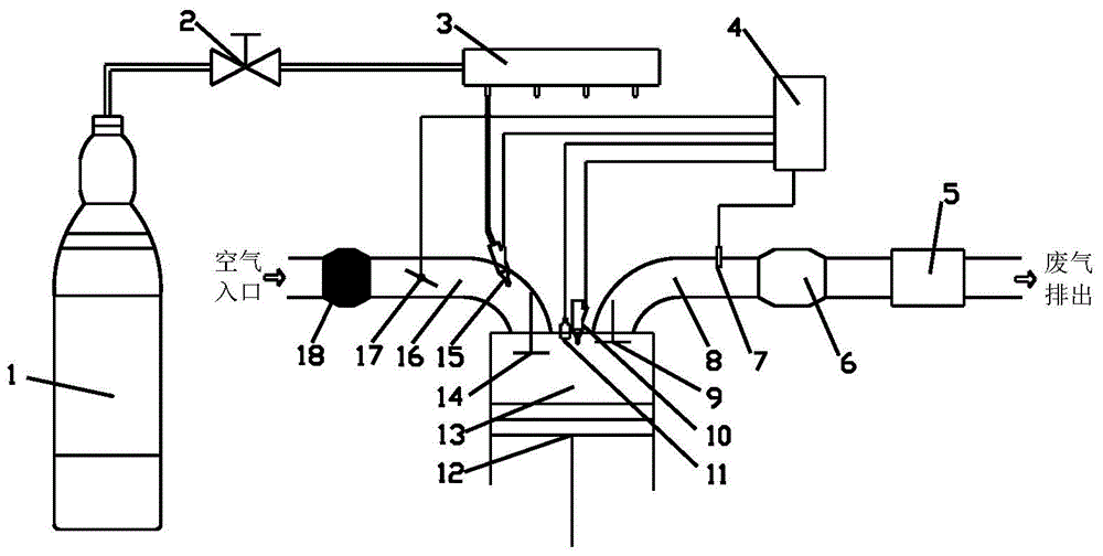 Ignition-mode-variable diesel/natural gas dual-fuel engine and control method thereof