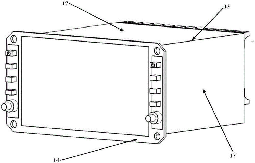 Airport special vehicle vehicle-mounted device for ground airplane automatic monitoring