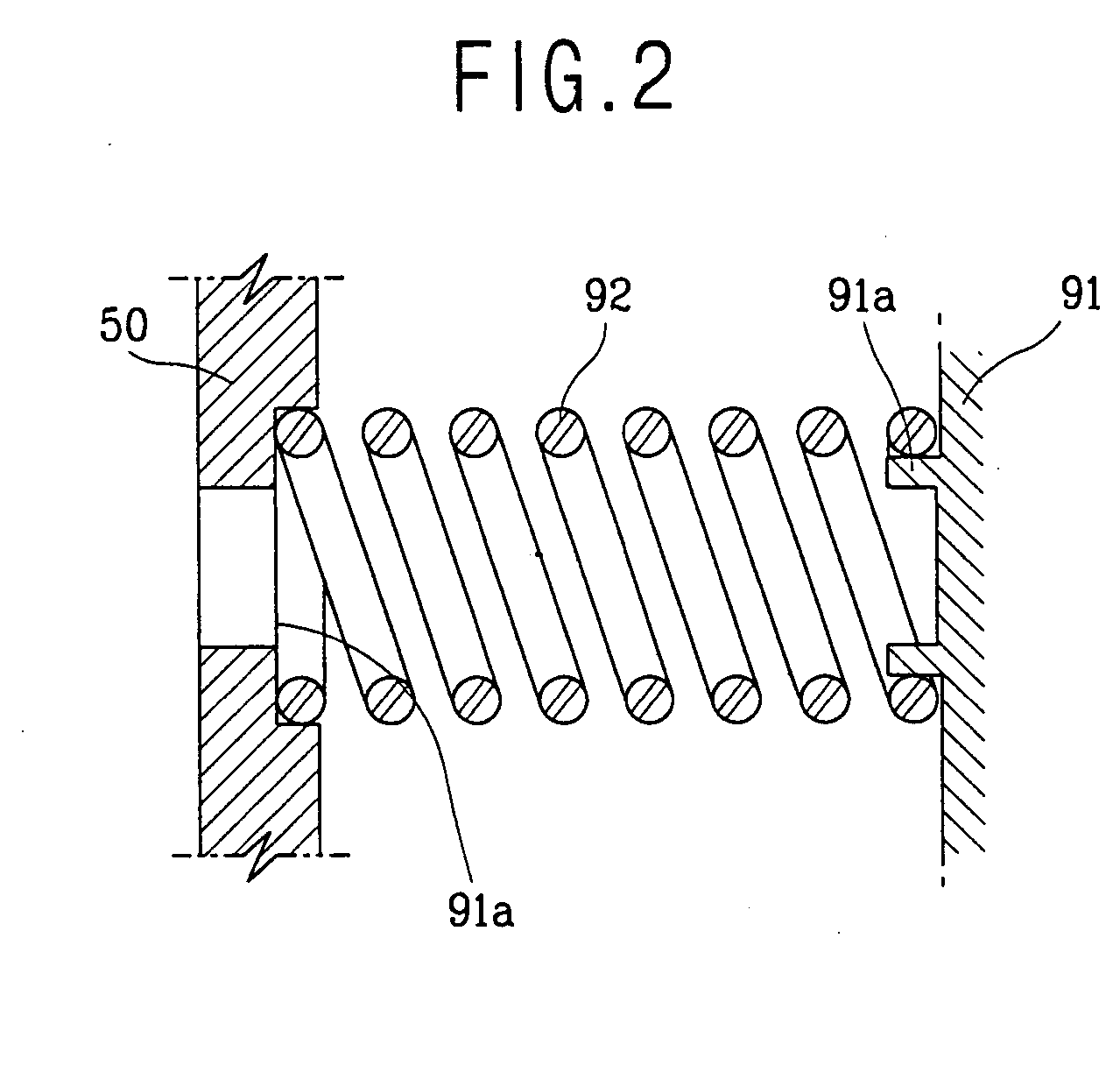 Abrasion preventive structure of reciprocating compressor