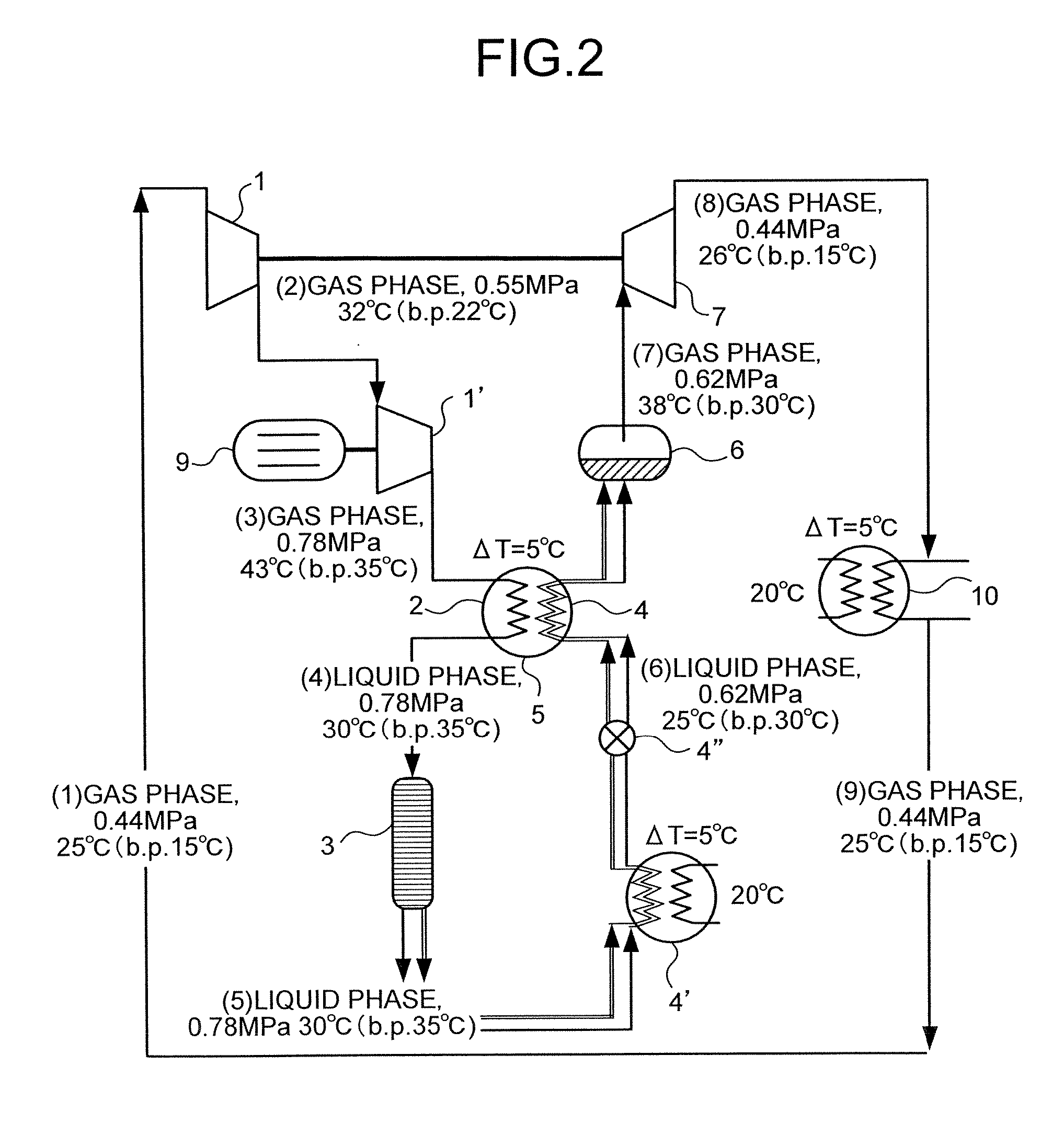 Method for dehydrating water-containing substance using liquefied matter