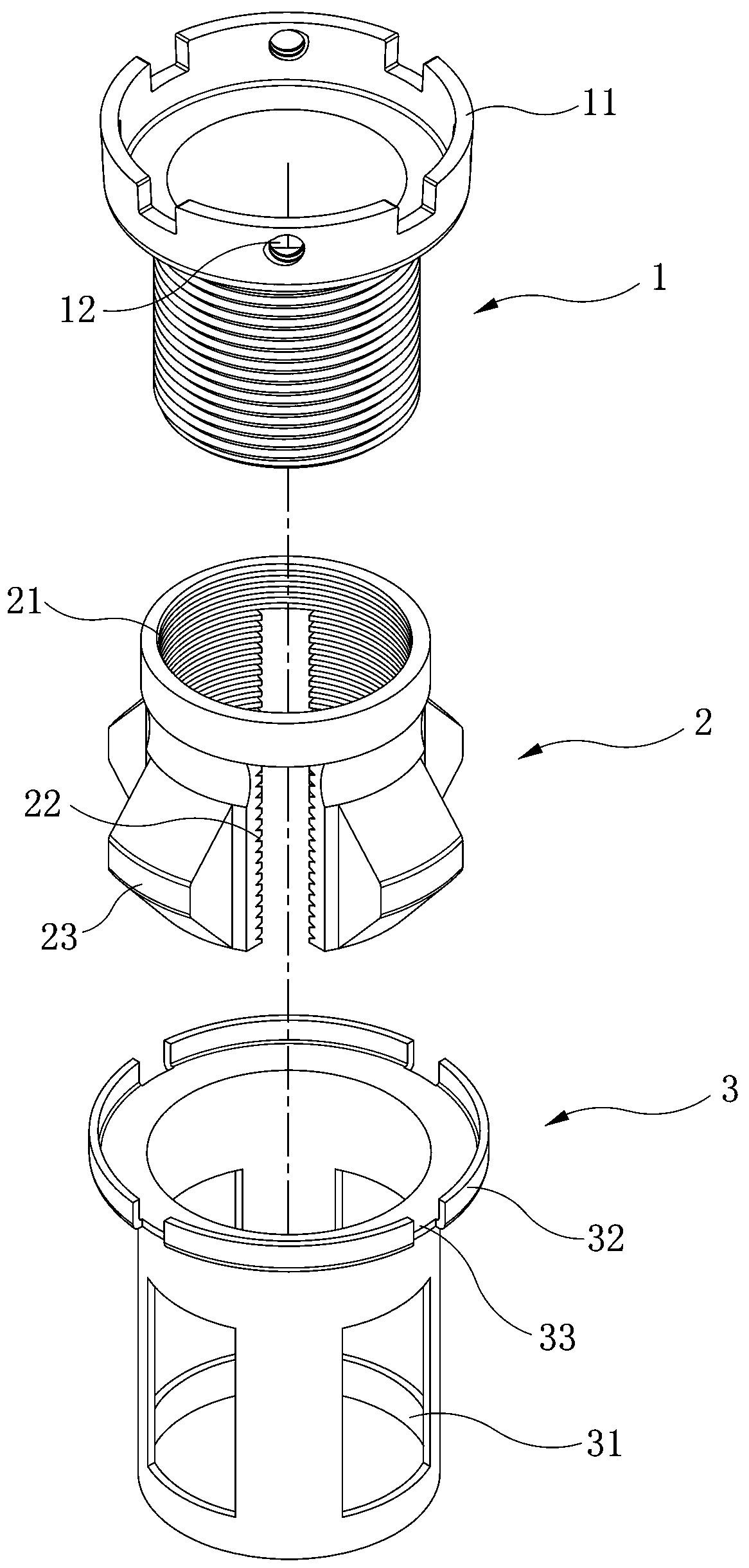 Quick mounting structure for water faucet table board