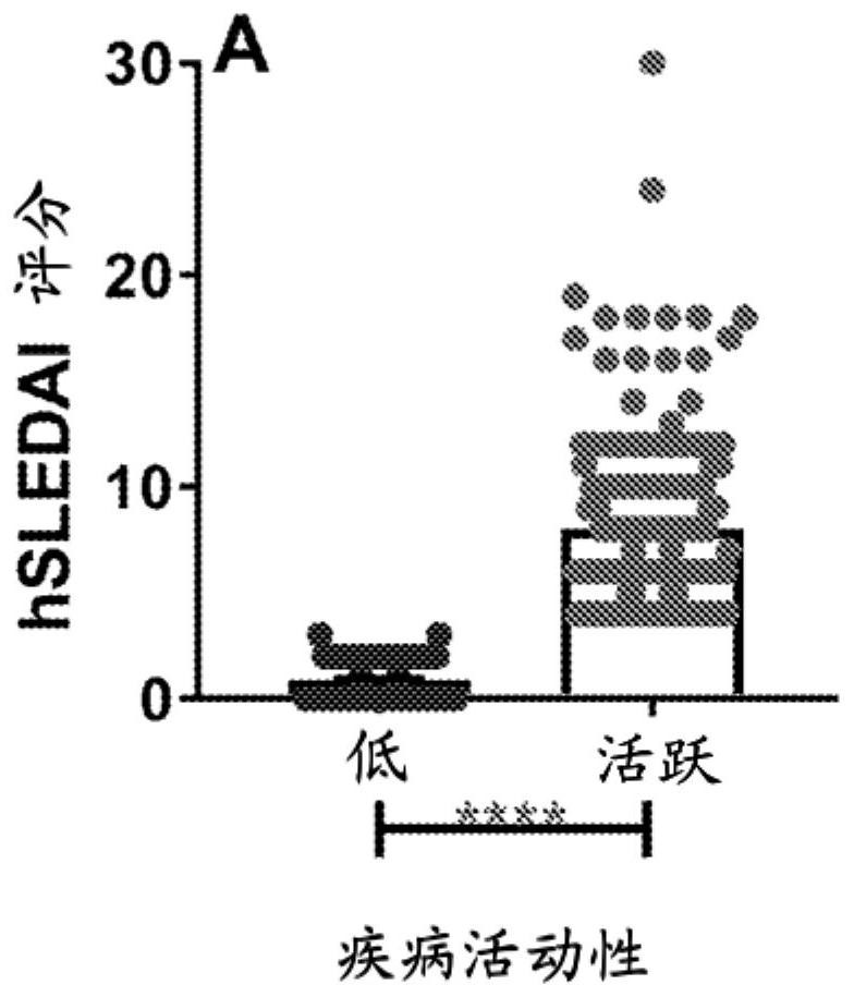 Biomarkers for a systemic lupus erythematosus (SLE) disease activity immune index that characterizes disease activity