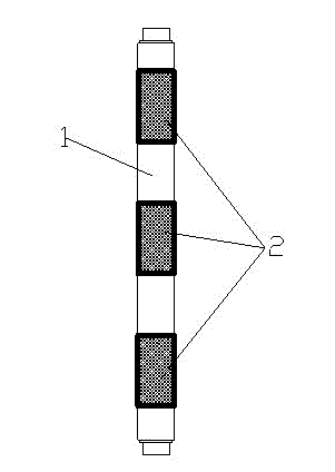 Novel traction bottom roller