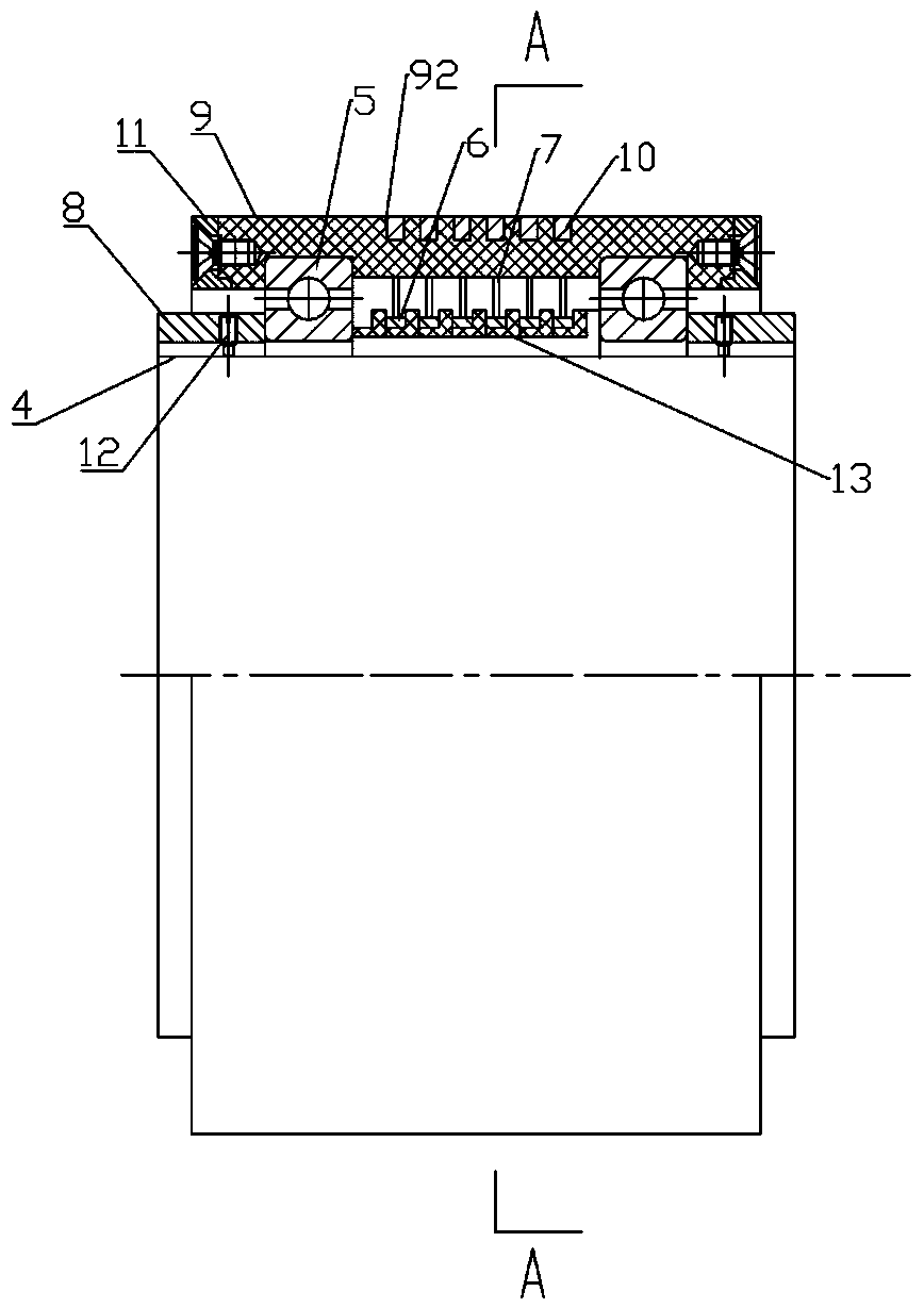 Electric slip ring and fixing sleeve thereof