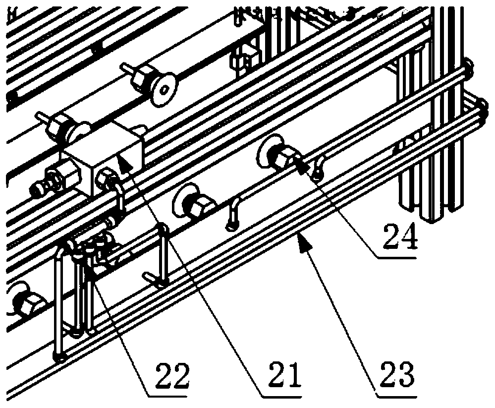 Basin fetching and separating mechanism for full-automatic transplanter for potted flower plug seedlings