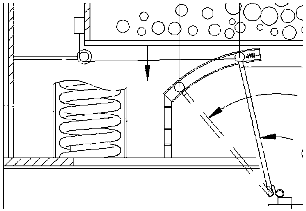 Feeding cavity device and sand making machine