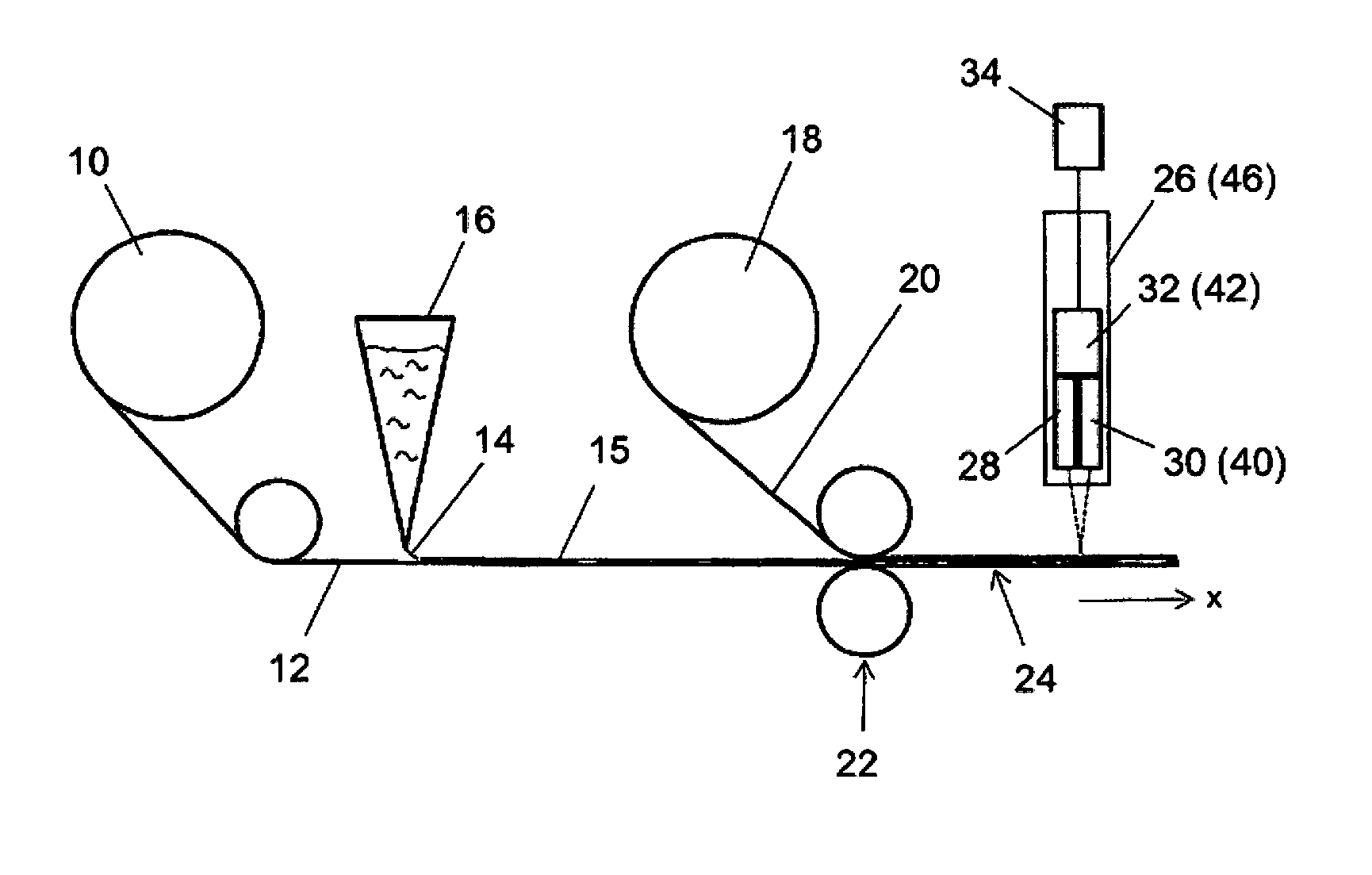 Method for monitoring the quality of an adhesive application during a lamination process