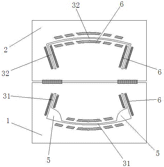 Sewing clamp plate for shirt collar